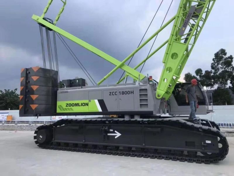 Zoomlion 180 Ton Crawler Crane Quy180 with High Lifting Performance