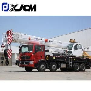 35ton Truck Crane Sinotruk Chassis Construction Crane 5 Section Main Boom