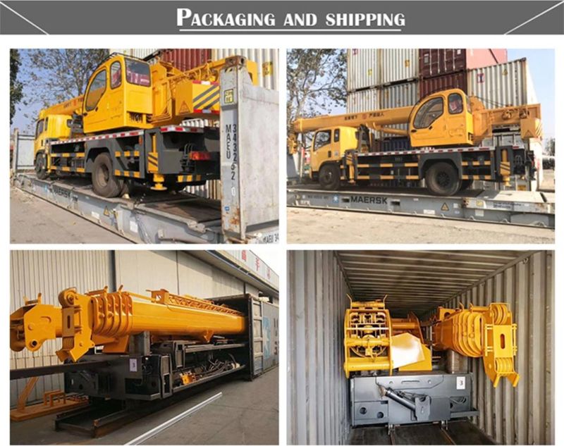 Strong Power Hydraulic Truck Mounted Crane Machine Small Construction Mobile Cranes Price for Sale