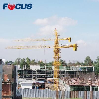 Qtz40 4 Ton Construction Hoist Small Mobile Tower Crane Price