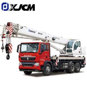 30 Ton Truck Crane Sinotruk Chassis Construction Crane 5 Section Boom