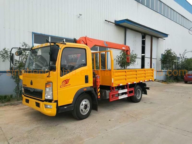 1 Ton 2 Ton Mini Truck Mounted Lifting Crane (SQ1ZK2Q/SQ2ZK1)