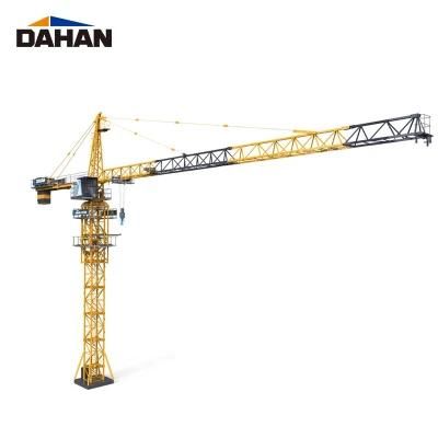Dahan Provided 8 Ton Tower Cap Tower Crane Widely Used in Construction Sites