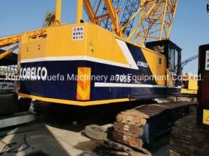 Used Kobelco Japan Made 7055 Crawler Crane 50ton Lifting Cranes