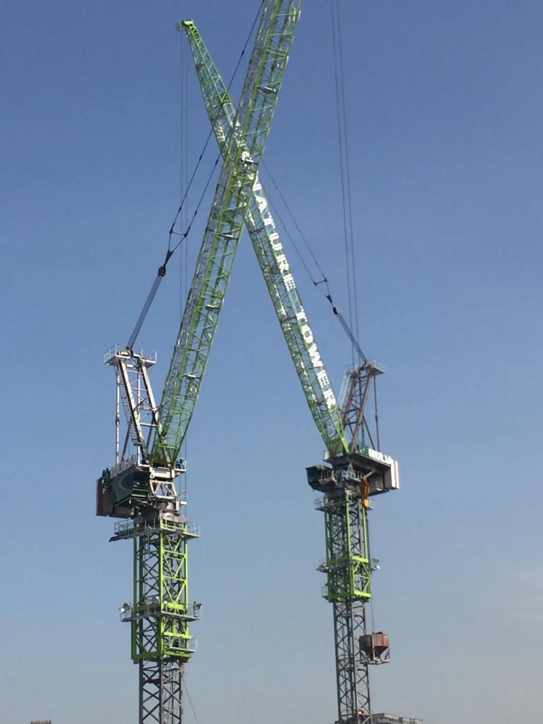 L500A-32u Zoomlion Construction Machinery 32t Used Luffing Jib Tower Crane