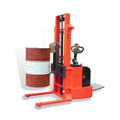 Electric Hydraulic Oil Drum Pallet Stacker Lifter