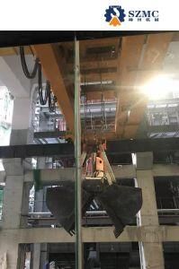 Qz Type Double Girder Wire Rope Grab Bucket Travelling Overhead Crane for Metal Scrap Factory