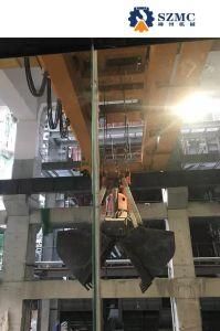 Qz Type Double Girder Wire Rope Grab Bucket Travelling Overhead Crane for Metal Scrap Factory