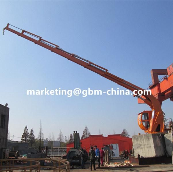 Telescopic Knuckle Boom Marine Deck Crane Manufacture