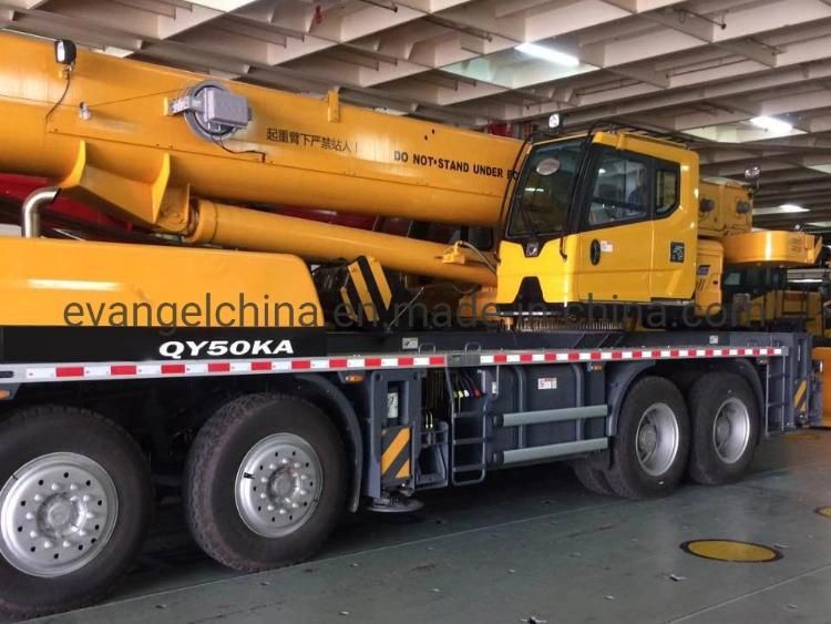 50 Ton Hydraulic Truck Crane Qy50ka with Spare Parts