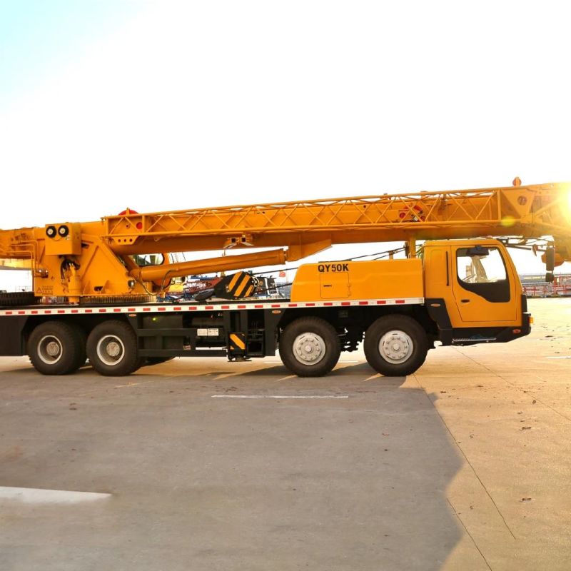 Top Quality Truck Crane with 50 Ton Operating Weight Qy50K-2