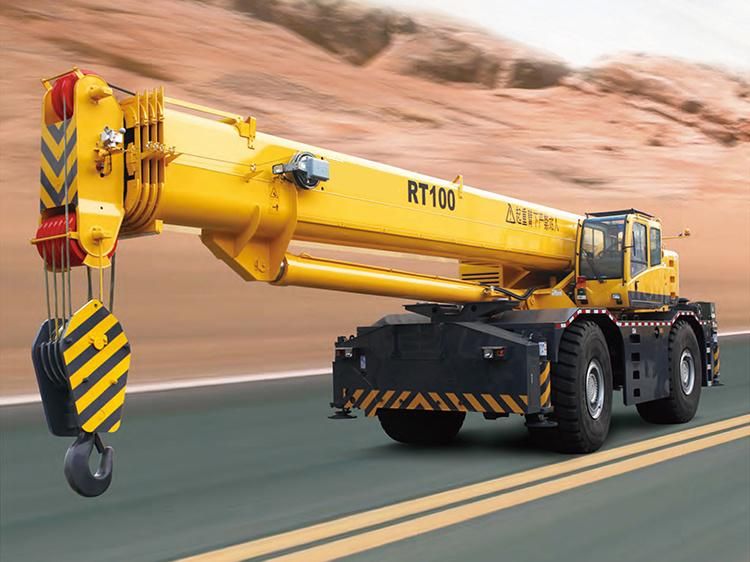 67.9m Rt100 Rough Terrain Crane 100t Cross-Country Crane