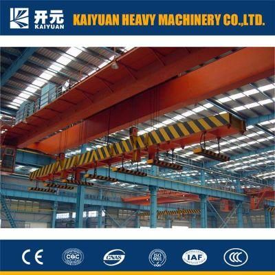 16t Electric Hoist Traveling Electromagnetic Double Girder Bridge Crane