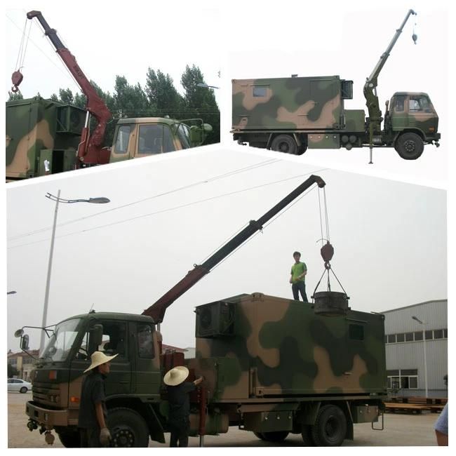 Hot Sale Pirce Bob-Lift Telescopic Boom Lorry Crane 2/3.2/5/8 Ton Small Mini Crane Truck Mounted Crane for Trucks