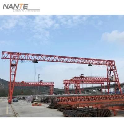 Single Girder Truss Type Gantry Crane with Open Winch for Highway &amp; Bridge