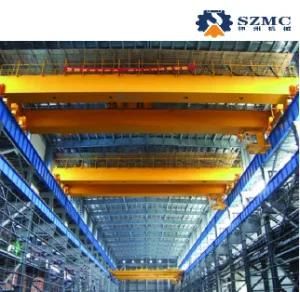 160t / 32t Double Hook Girder Overhead Bridge Crane