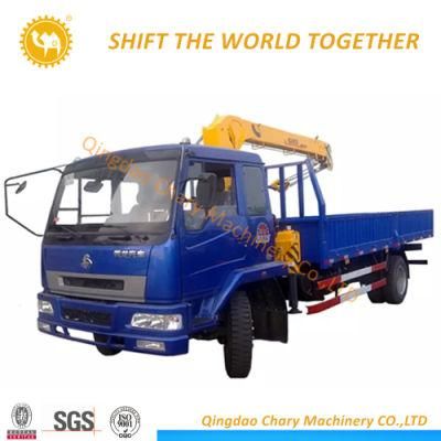 Sq5sk3q 5 Ton Mini Truck Mounted Crane Telescopic Boom Truck with Crane