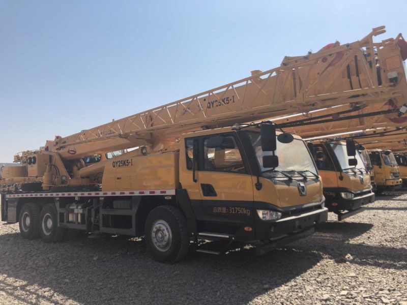 China Truck Crane 25ton Mobile Truck Crane Qy25K5-I