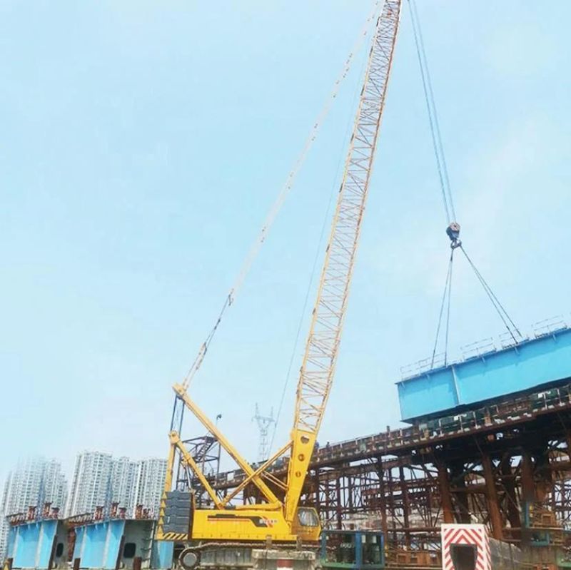 55 Tons Lifting Construction Machinery Hydraulic Crawler Crane Xgc55