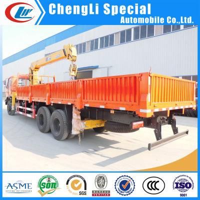 HOWO Truck Mounted Crane with 8tons to 14tons Telescopic Arm