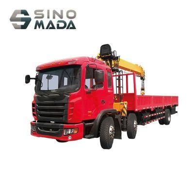 Construction 10 Ton Truck Crane Telescopic Boom Truck Mounted with Crane