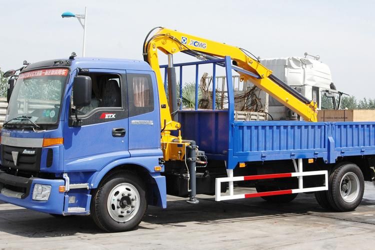 XCMG Official Lorry Crane 5 Ton Mini Pickup Truck Mounted Crane Sq5zk2q Hydraulic Knuckle Boom Crane for Sale