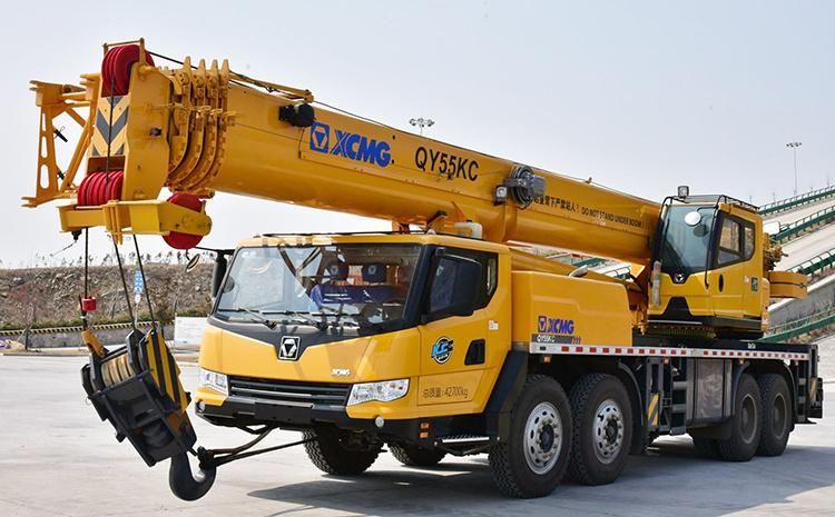 XCMG Official 55 Ton Hydraulic Mobile Truck Crane Qy55kc