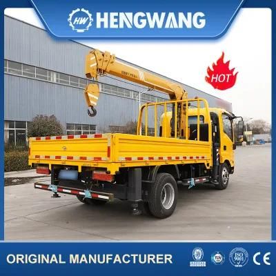 Light Weight Truck Crane Straight Telescopic Boom Truck Crane Mobile Crane