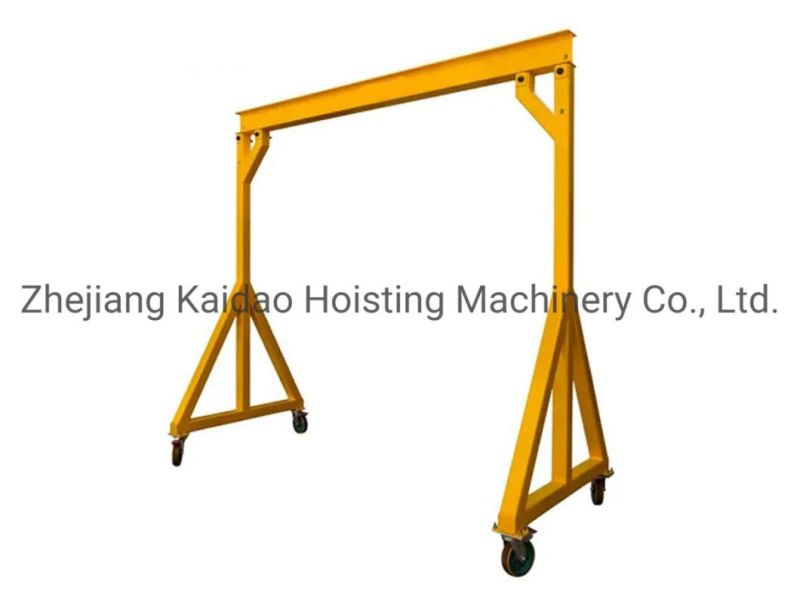 2 Ton Chain Hoist Monorail Single Beam Mobile Gantry Crane