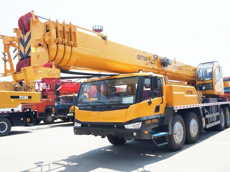 80 Ton Hydraulic Mobile Truck Crane with Free Spare Parts