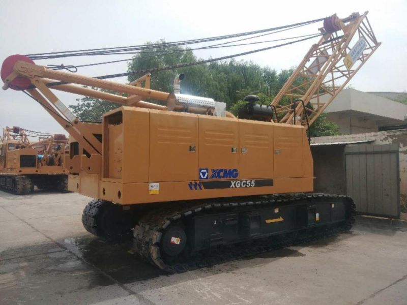 Oriemac Lifting Construction Machinery Xgc55 50t 55ton Mini Tracked Mobile Crawler Crane