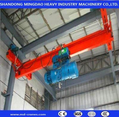 Workshop Outlet Suspension Single Girder Overhead Bridge Crane with Good Price