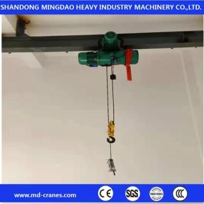 6ton Monorail Single Girder Overhead Crane Space Saving