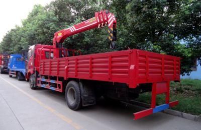 Qy12 12 Ton Construction Spider Mobile Truck Mounted Crane