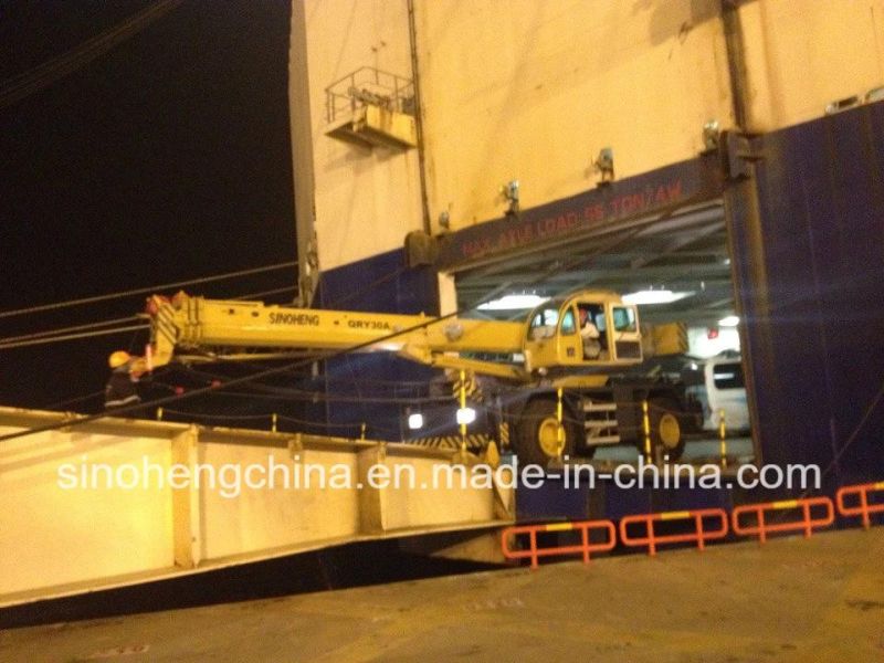 Manufacture Sinoheng 30 Ton Rough Terrain Crane