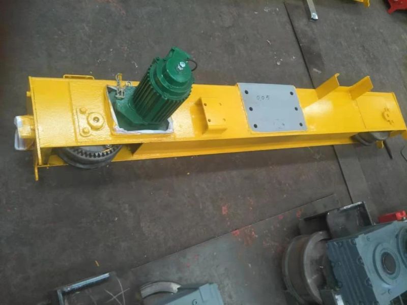 Ce Approved Brand New Air + Ground Operation Single Girder Overhead Crane with 10-25t Lift Capacity