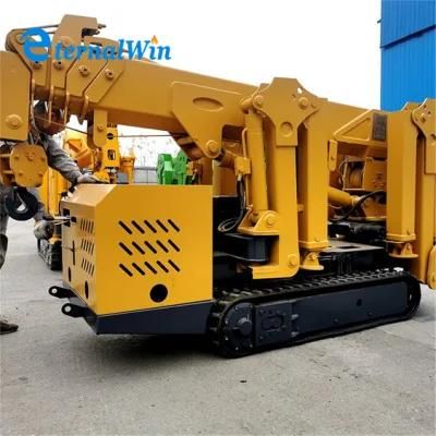 Diesel Engine Multifunctional Mini Spider Crane 1t 3t 5t 8t