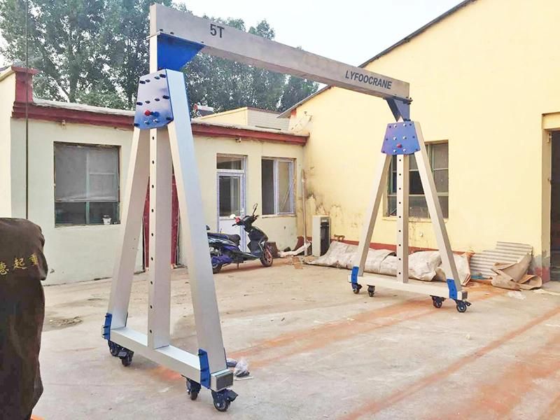 Small Portable Adjustbable Gantry Crane 5 Ton