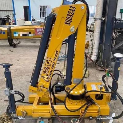 Mini 800kg Hydraulic Mobile 12V Electric Winch Pickup Truck Crane