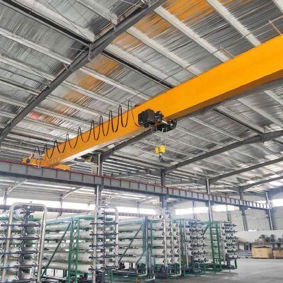 European Style Single Girder Crane Driven-Motor 10 Ton Electric Crane Travelling Bridge Crane