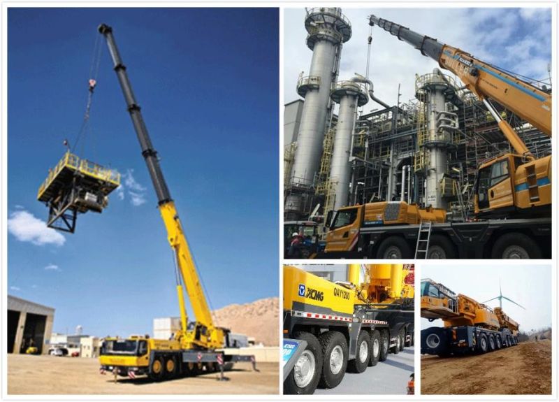 China Manufacturer 200 T Lifting Equipment All Terrain Cranes