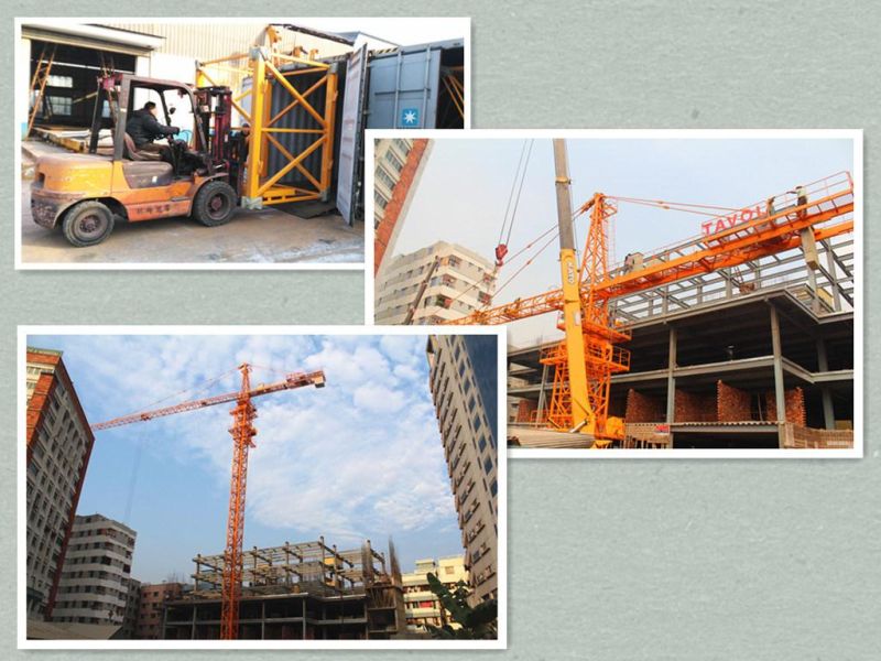 Construction Machinery 3~25ton Top Slewing Cranes Topkit Tower Crane