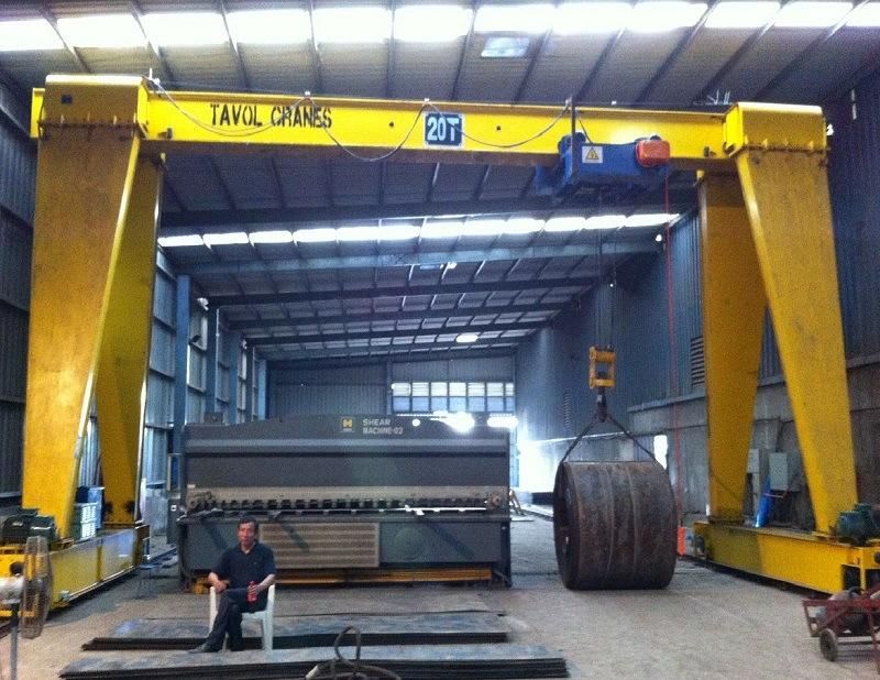 5 Ton 10 Ton 20 Ton Single Girder Chinese Gantry Crane for Industrial Factory