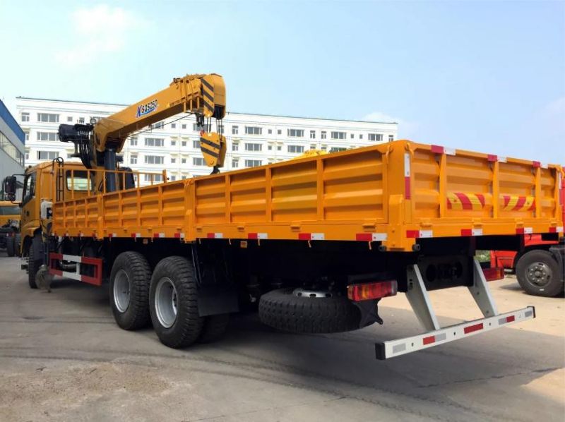 Foton 6X4 12tons Truck-Mountrd Carane Lorry with Construction Eqiupment Truck Mounted Crane