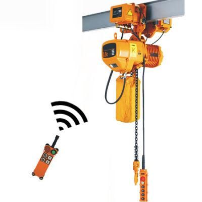 0.5t Remote Control Electric Chain Hoist for Cranes on Sale