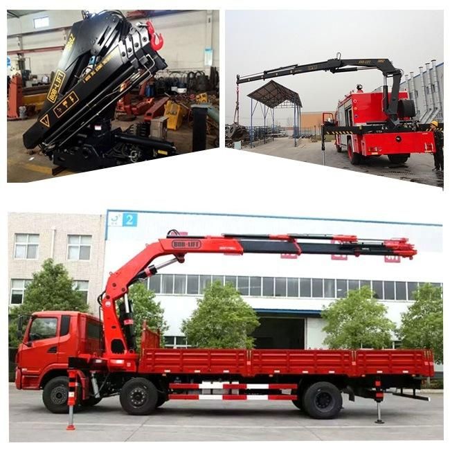 Hydraulic Articulated 8 Ton Folding Boom Crane for Trucks