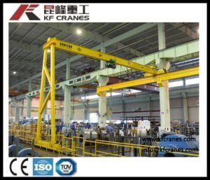 High and Good Quality Single Girder Semi-Goliath Travelling Gantry Crane