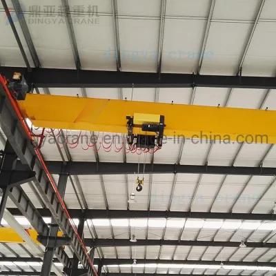 Dy High Quality 1 5 10 15 20 Ton Single Beam Traveling Overhead Bridge Crane Price