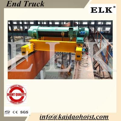 Elk New Arrival Crane End Truck -- Double Girder End Carriage--Crane Saddle