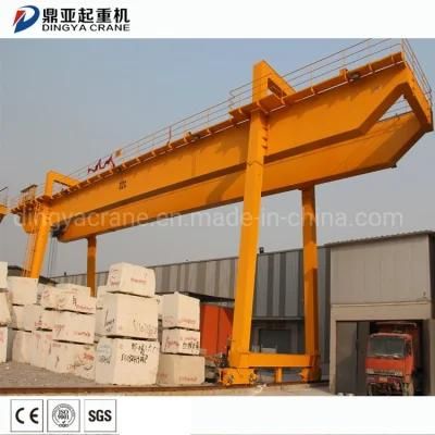 Dingya Marble Steel Factory Double Girder 5ton Mh Gantry Crane